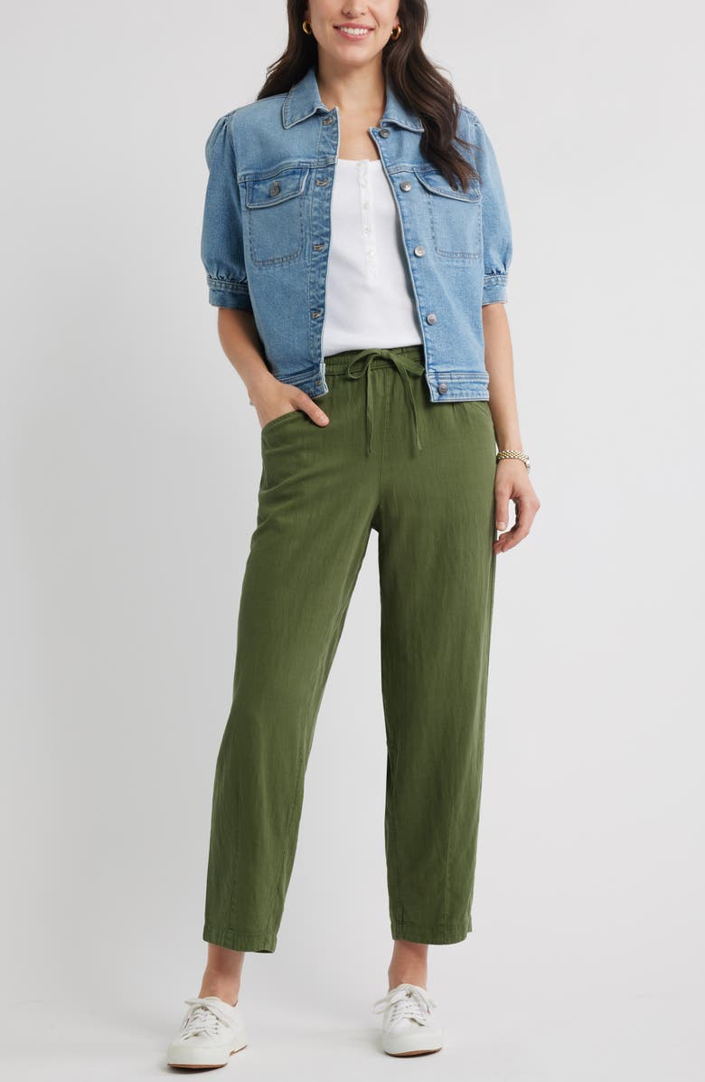 Caslon<sup>®</sup> Henley Stretch Cotton Rib Tank, Alternate, color,