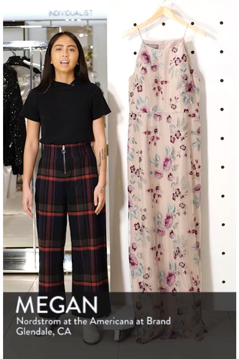 Claire Floral Embroidered Gown video