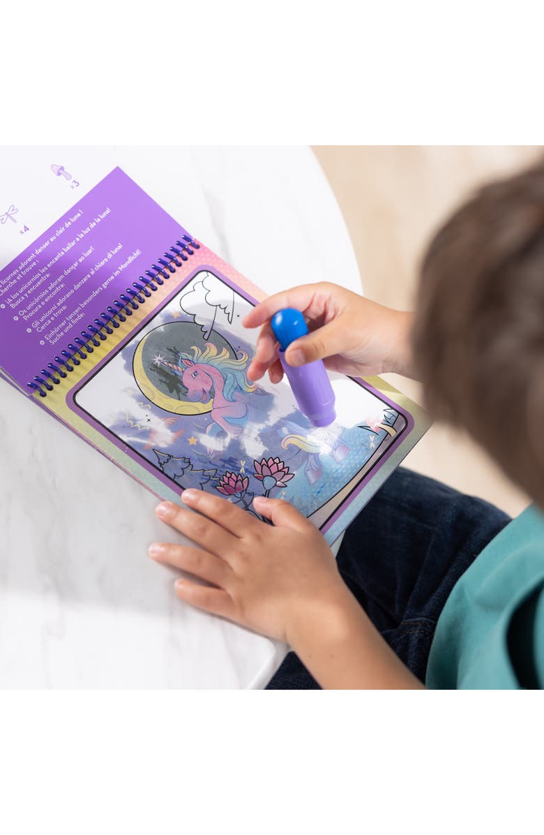 Melissa & Doug Unicorn Water WOW! Color-Reveal Pad, Alternate, color, 