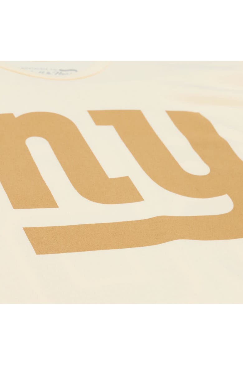 Men's Mitchell & Ness Lawrence Taylor Cream New York Giants Sandman Name & Number T-Shirt, Alternate, color, Cream