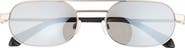 Off-White Vaiden 55mm Double Bridge Oval Sunglasses