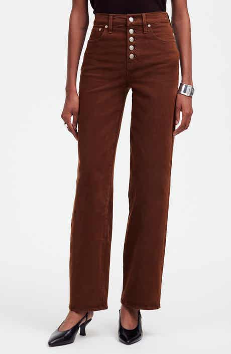 Madewell The Perfect Vintage Wide Leg Jeans: Button Front Edition