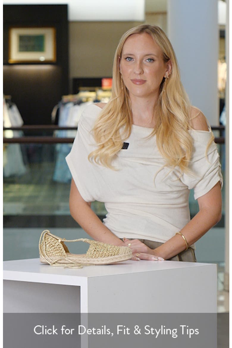 Serendipity Espadrille Sandal video