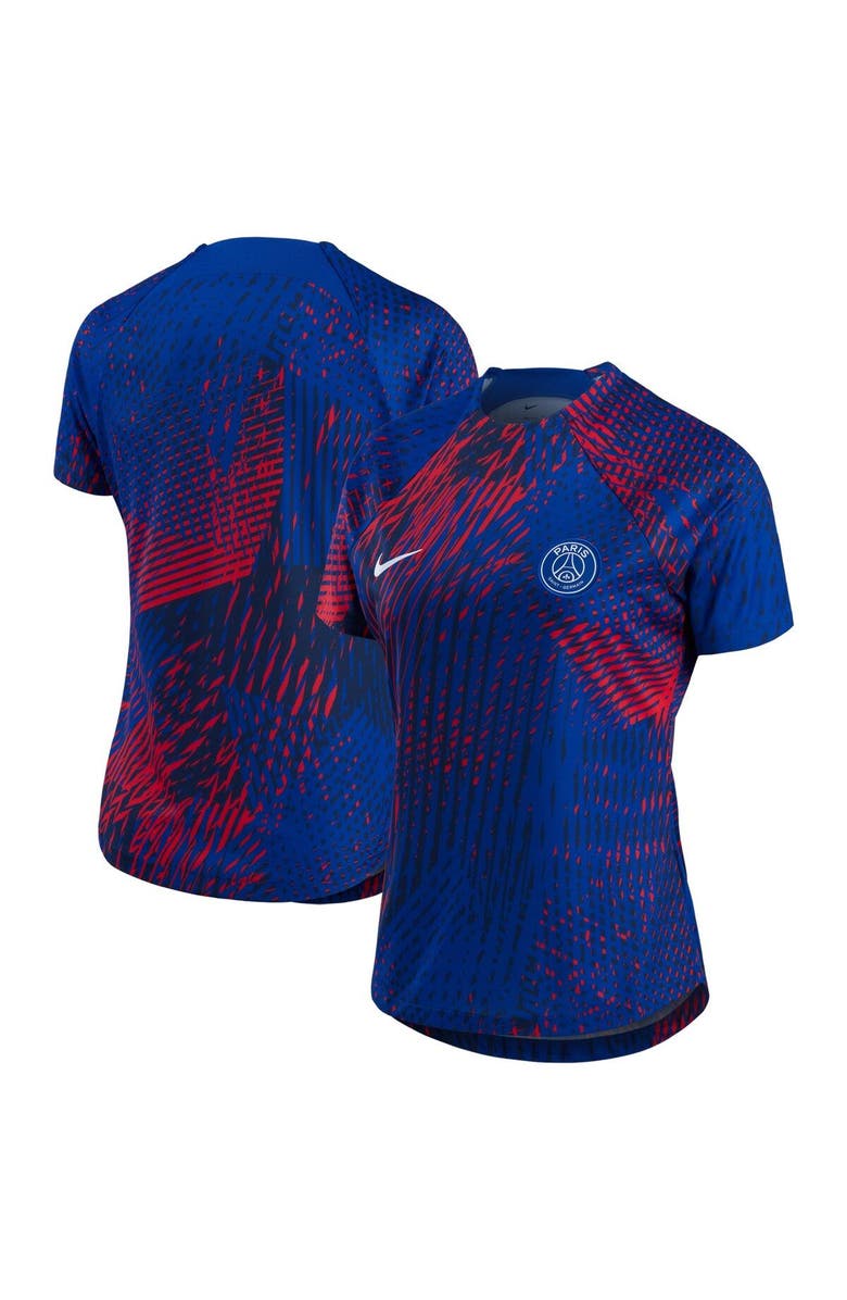Nike Women's Nike Blue Paris Saint-Germain 2022 Pre-Match Top, Main, color, 