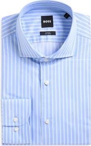 BOSS Hank Slim Fit Easy Iron Dress Shirt