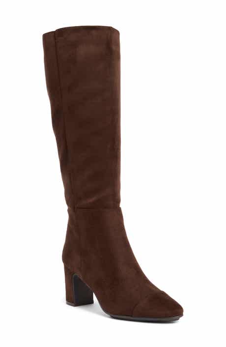 Anne Klein Serafina Cap Toe Tall Boot