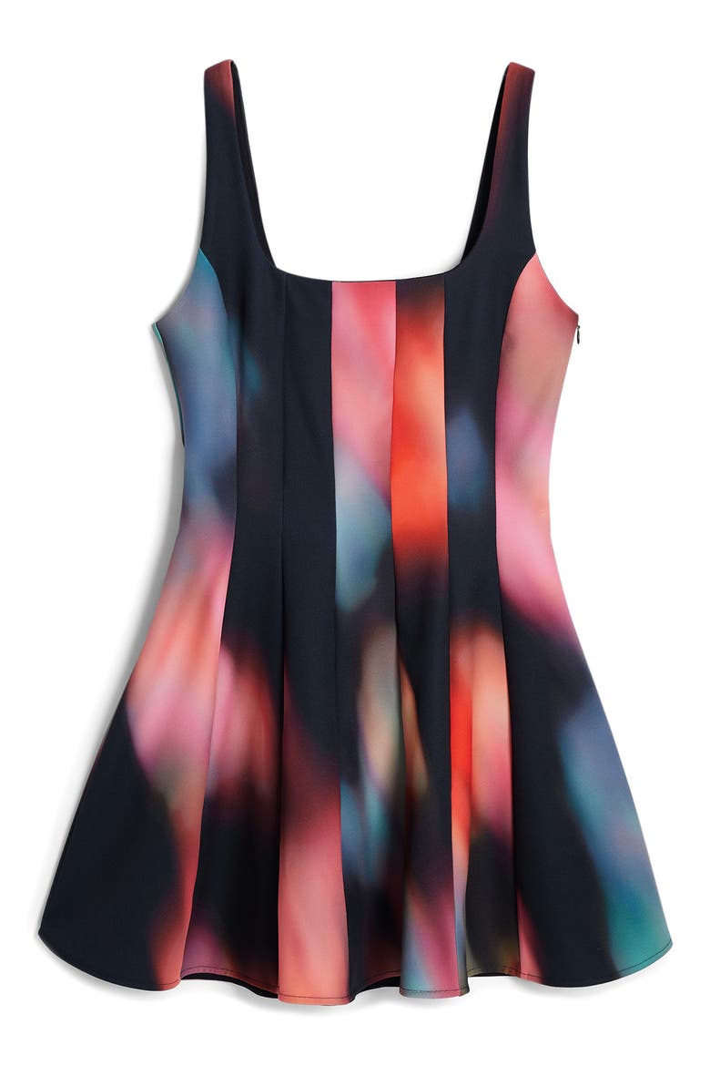 Sleeveless Minidress, Alternate, color, BLACK