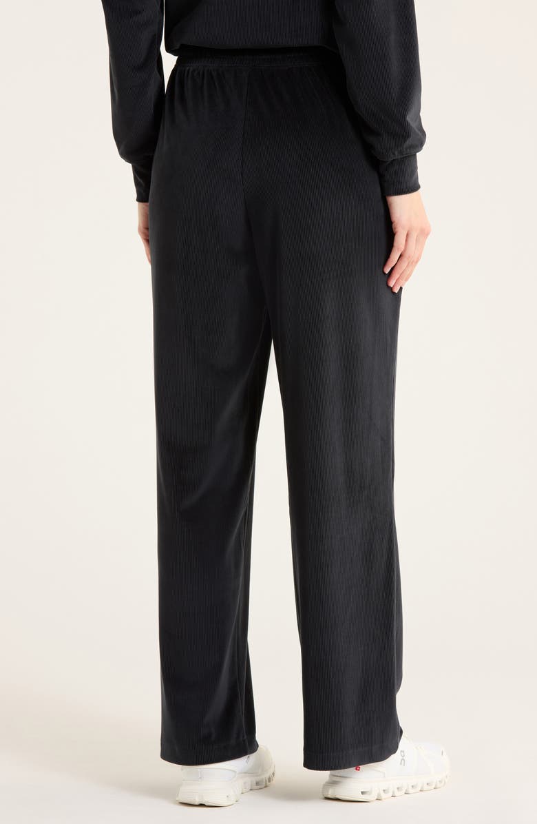 MARIKA Stormi Corduroy Drawstring Pants, Alternate, color, Black