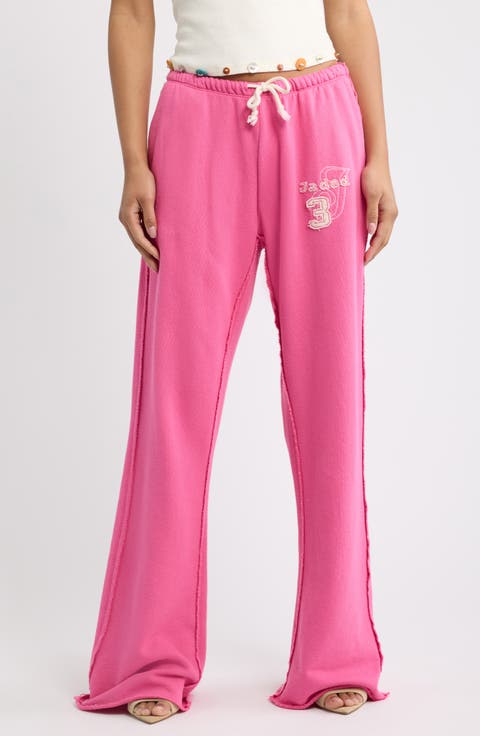 Cleo Cotton Fleece Drawstring Pants