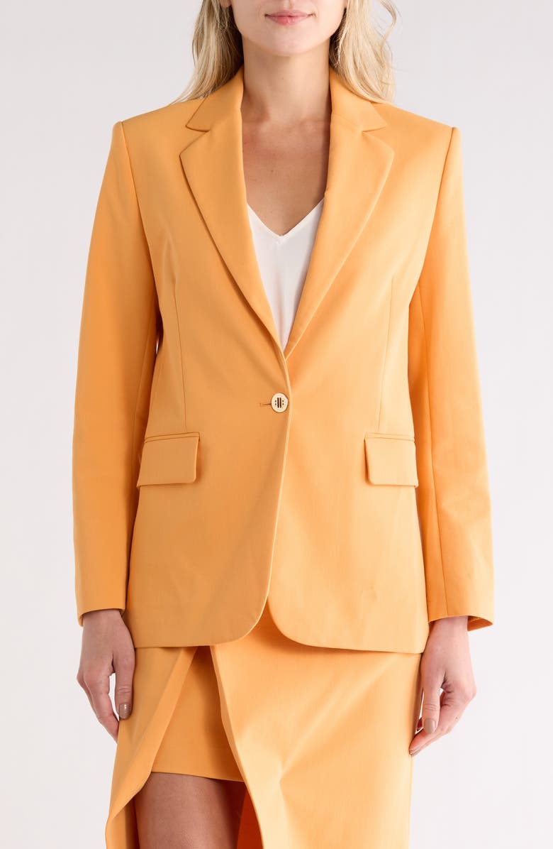 maje Virange Blazer, Main, color, Orange