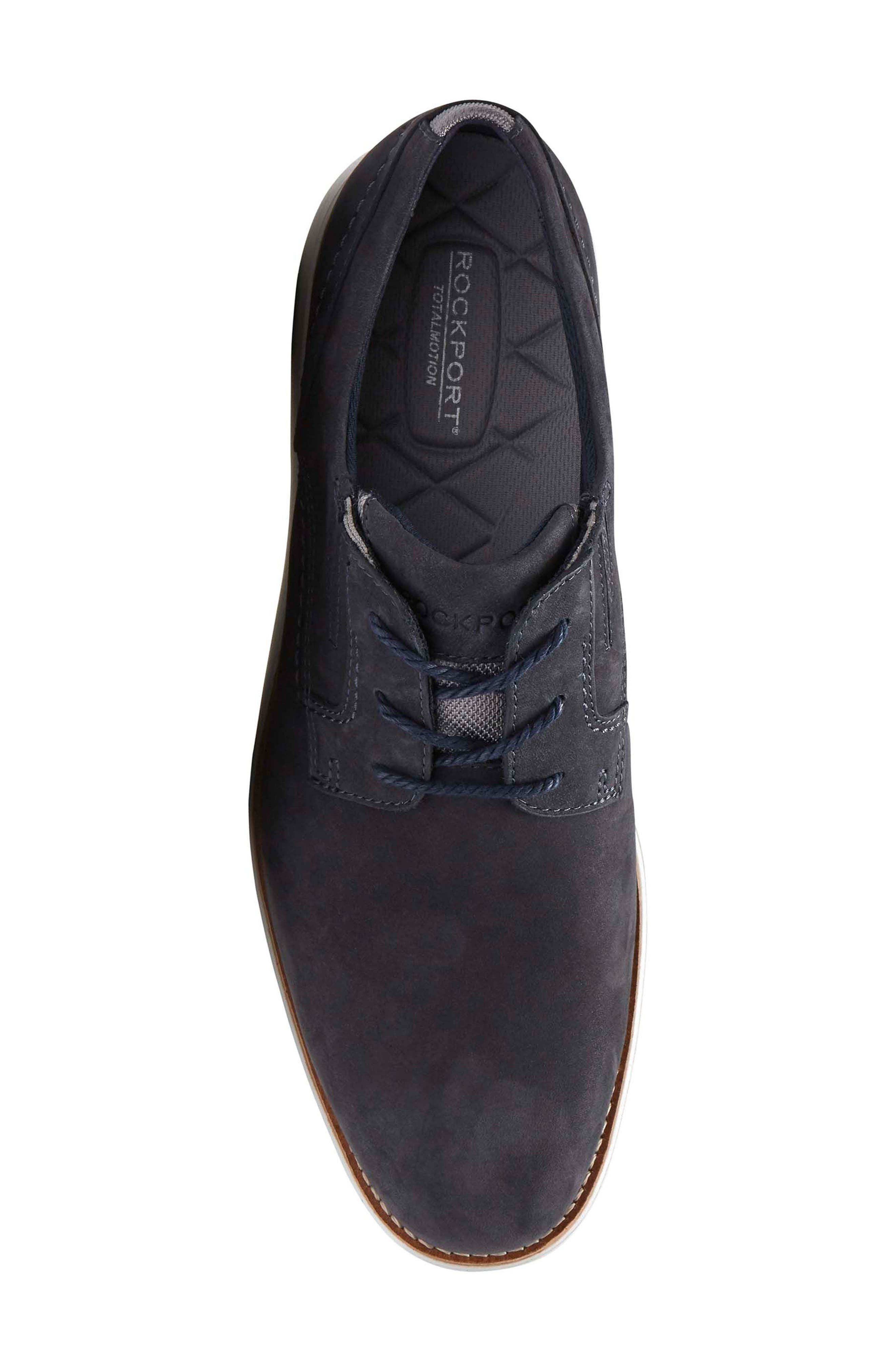 Total Motion Sport Plain Toe Derby, Alternate, color, NEW DRESS BLUE NUBUCK