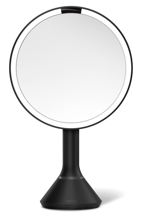 8-Inch Sensor Rechargeable Tabletop Mirror