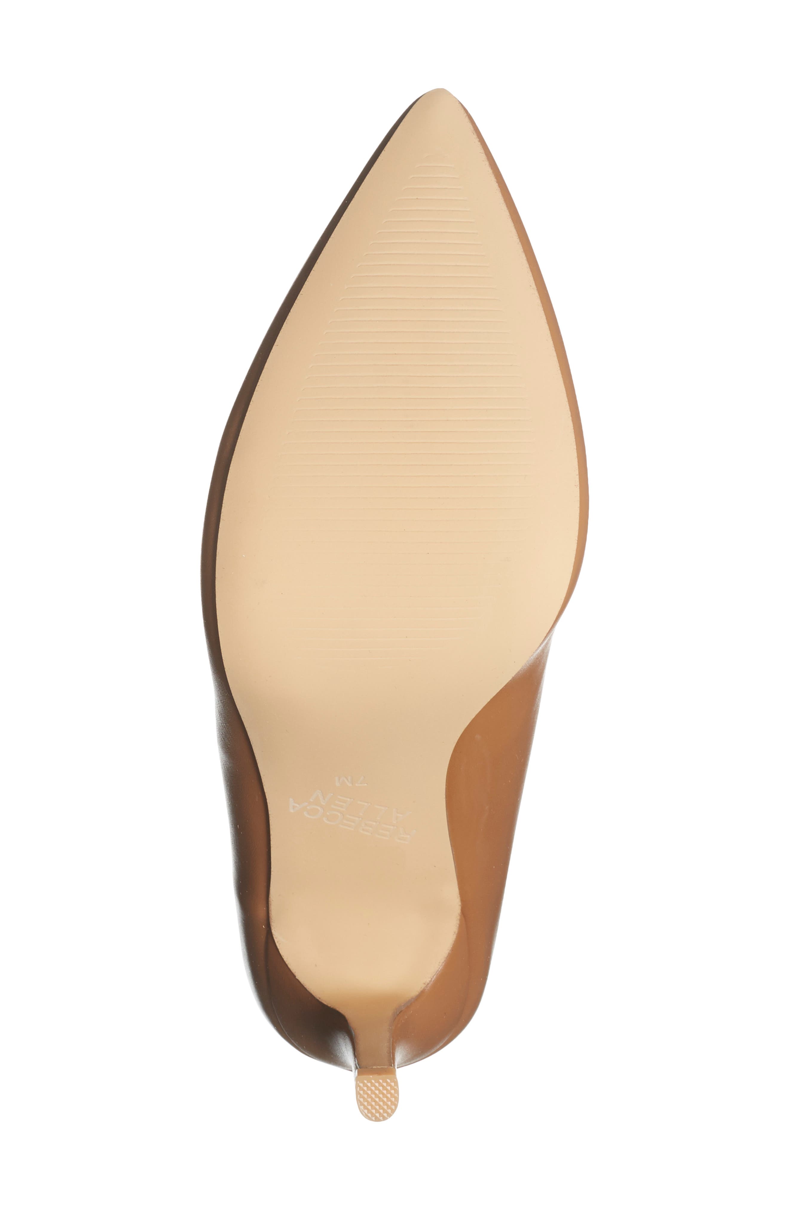 Rebecca Allen Pointed Toe Pump, Alternate, color, Light Brown