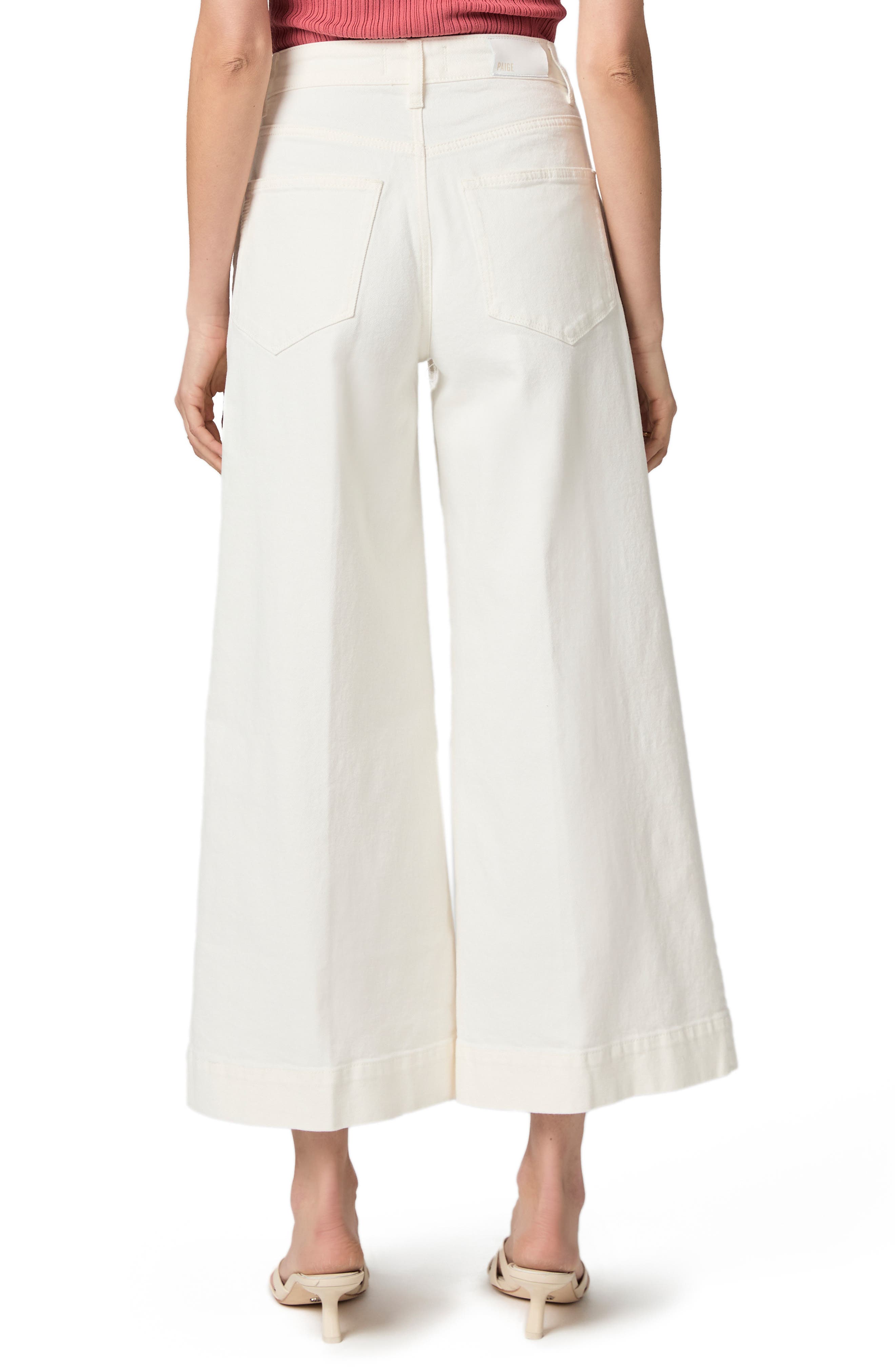 Lola Patch Pocket Ankle Wide Leg Jeans - image 2
