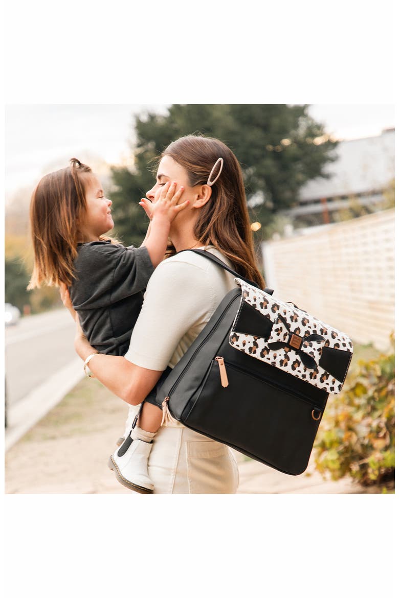 Meta Diaper Backpack, Alternate, color, BLACK