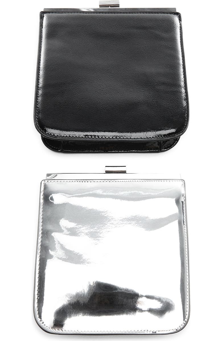 MANGO Chain Handle Frame Clutch, Alternate, color,