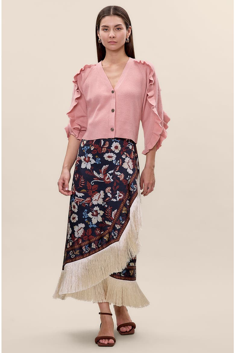 Selah Skirt, Main, color, Navy Combo