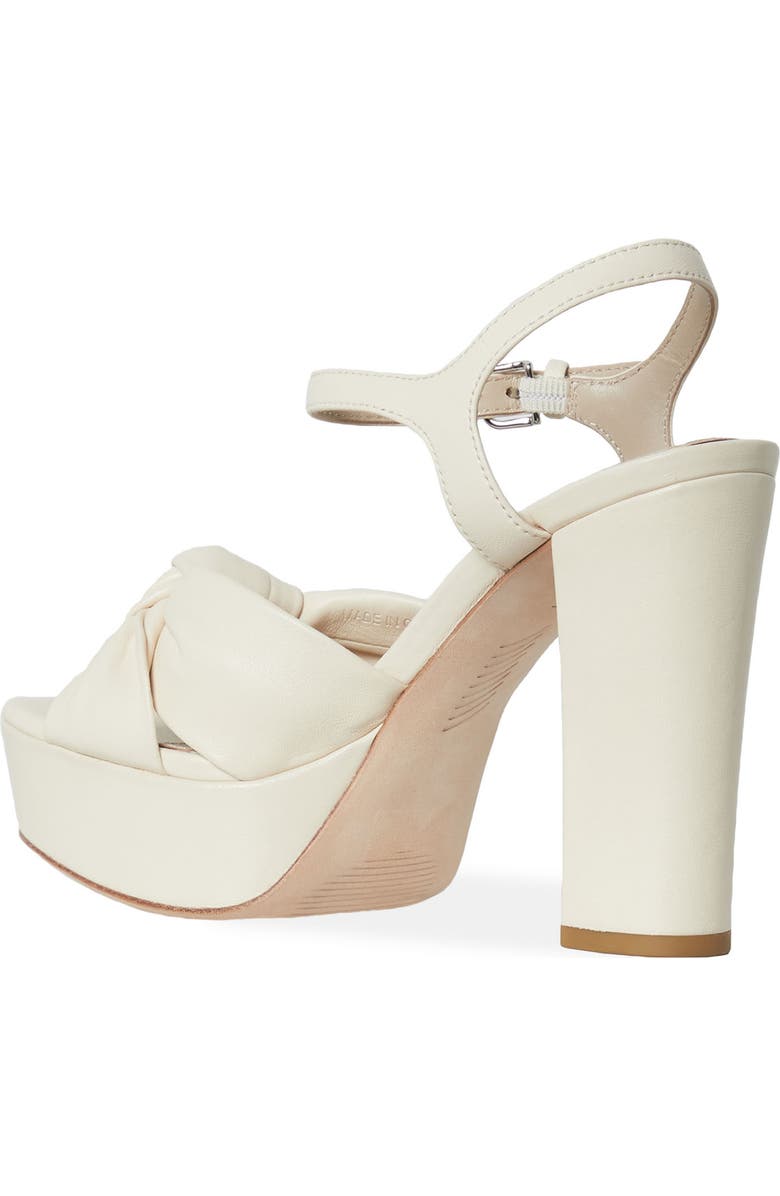 PAIGE Colbie Platform Sandal, Alternate, color, Bone