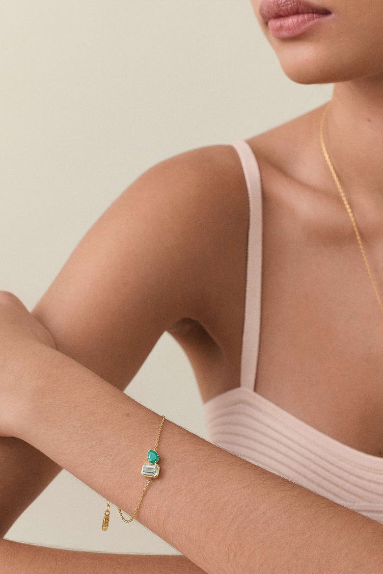 Toi Et Moi Strength Bracelet, Alternate, color, Metallic Gold