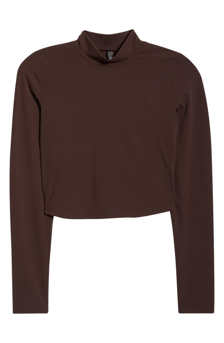 MPG Cloud Open Back Crop Top, Alternate, color, Java