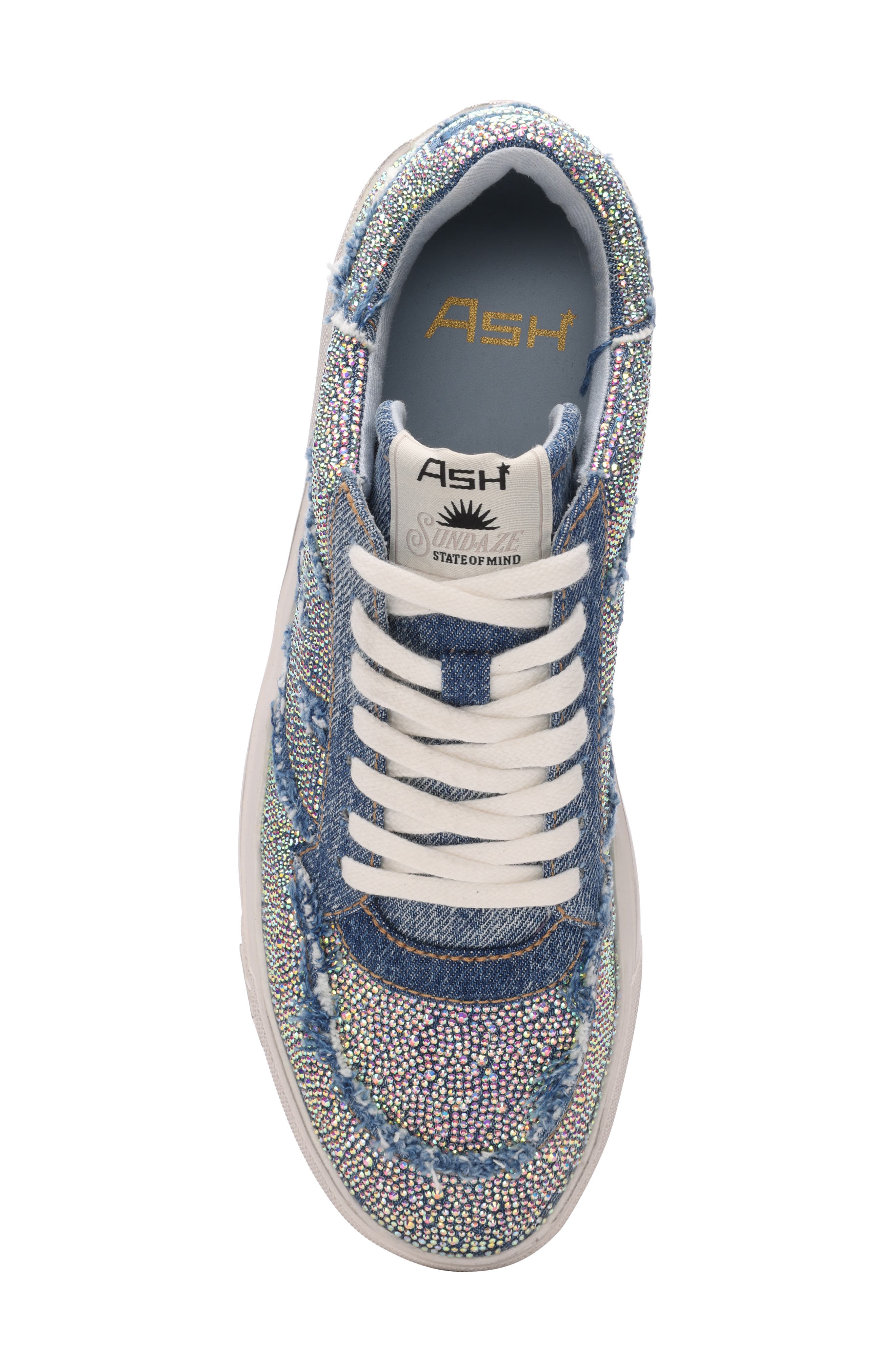 Ash Malibu Strass Sneaker, Alternate, color, 