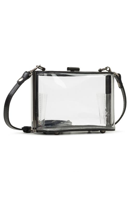 Patricia Nash Anselma Clear Frame Bag In Black