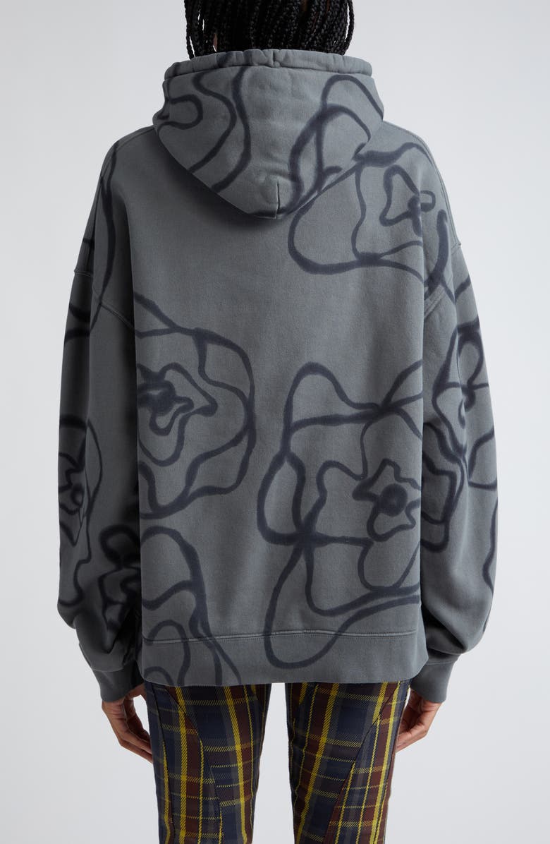 Collina Strada Heart Drawstring Cotton Hoodie, Alternate, color, 