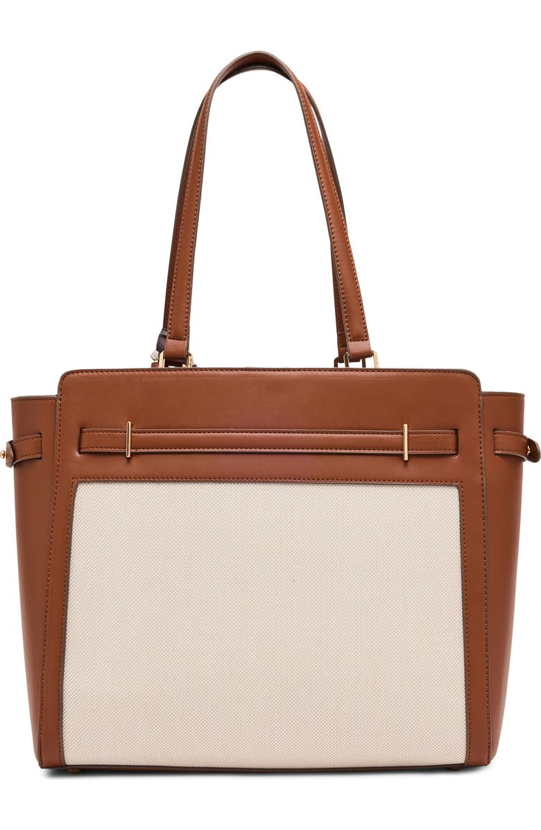 Anne Klein Top Handle Tote Bag, Alternate, color, Hazelnut