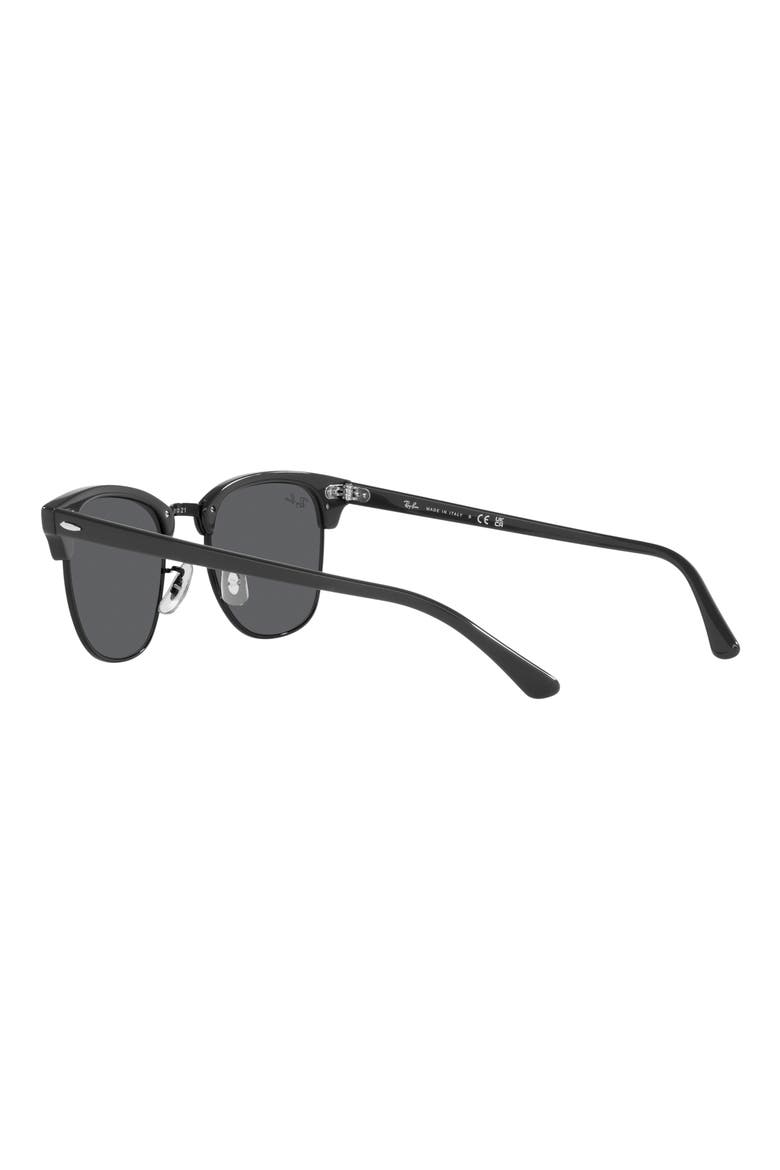 Clubmaster 51mm Square Sunglasses, Alternate, color, DARK GREY