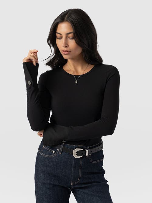 Shop Saint + Sofia Connie Cuff Tee