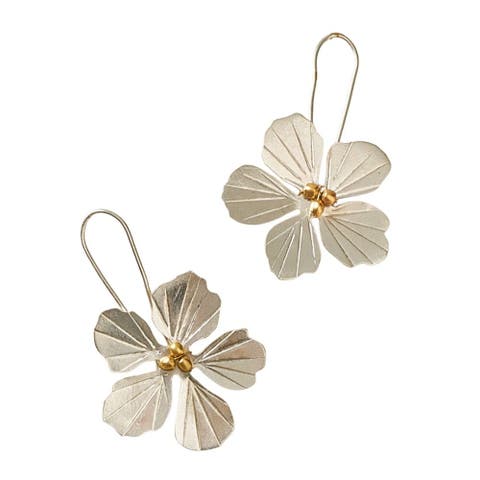 Sayuri Flower Drop Earrings