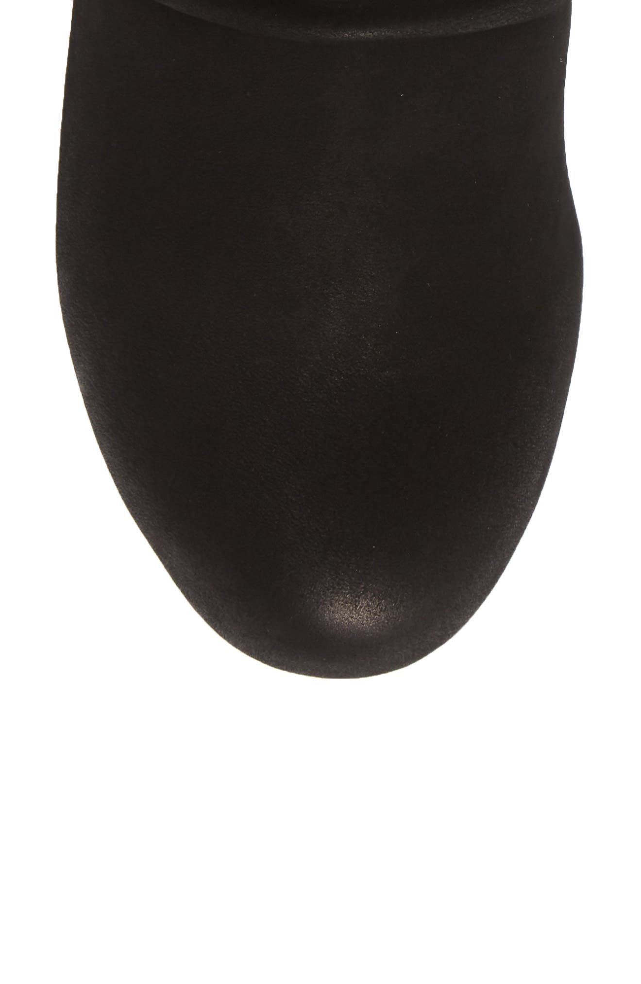 Chocolat Blu Yash Slouchy Leather Wedge Bootie, Alternate, color, 