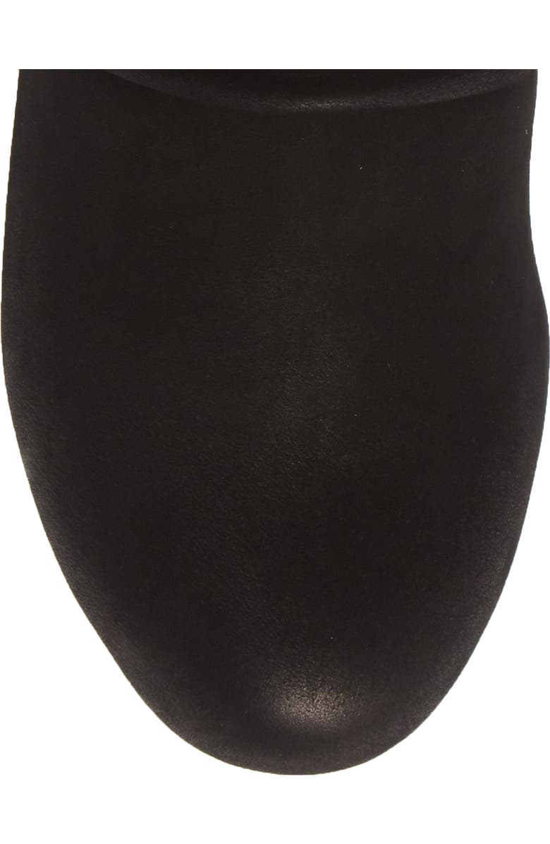 Chocolat Blu Yash Slouchy Leather Wedge Bootie, Alternate, color,