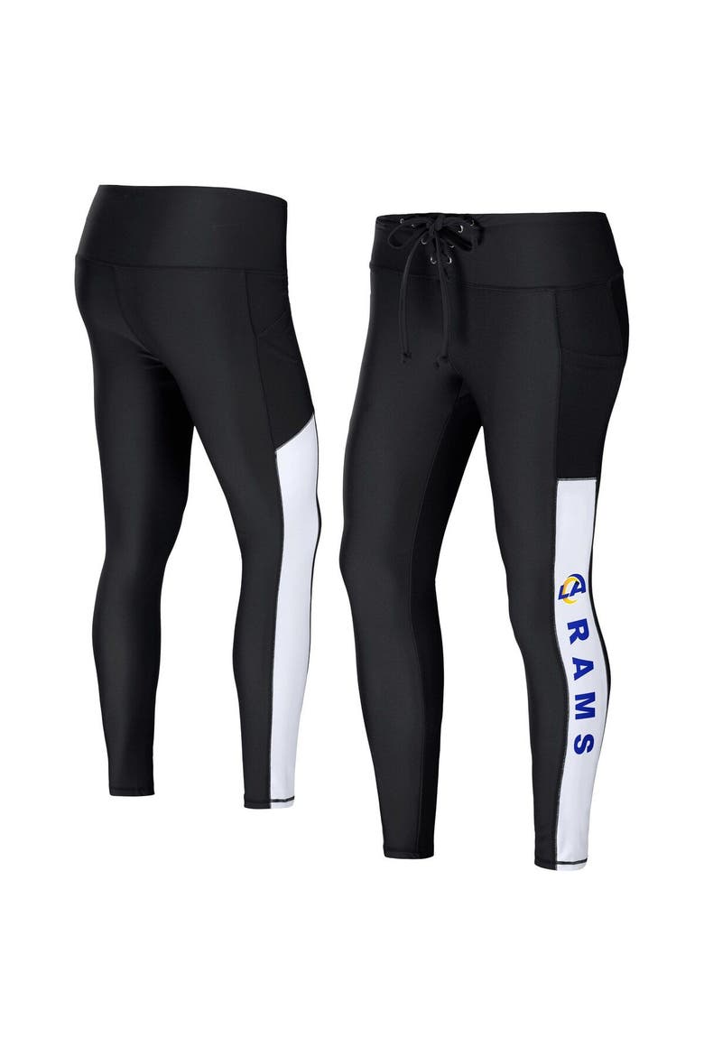 Women's WEAR by Erin Andrews Black Los Angeles Rams Leggings, Main, color, Black