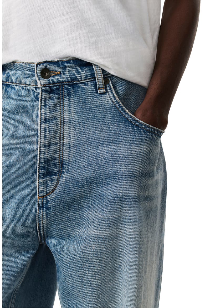 RB Baggy Authentic Rigid Straight Leg Jeans, Alternate, color, BEACON