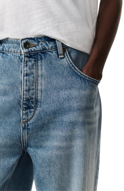 Rag & Bone Rb Baggy Authentic Rigid Straight Leg Jeans In Beacon