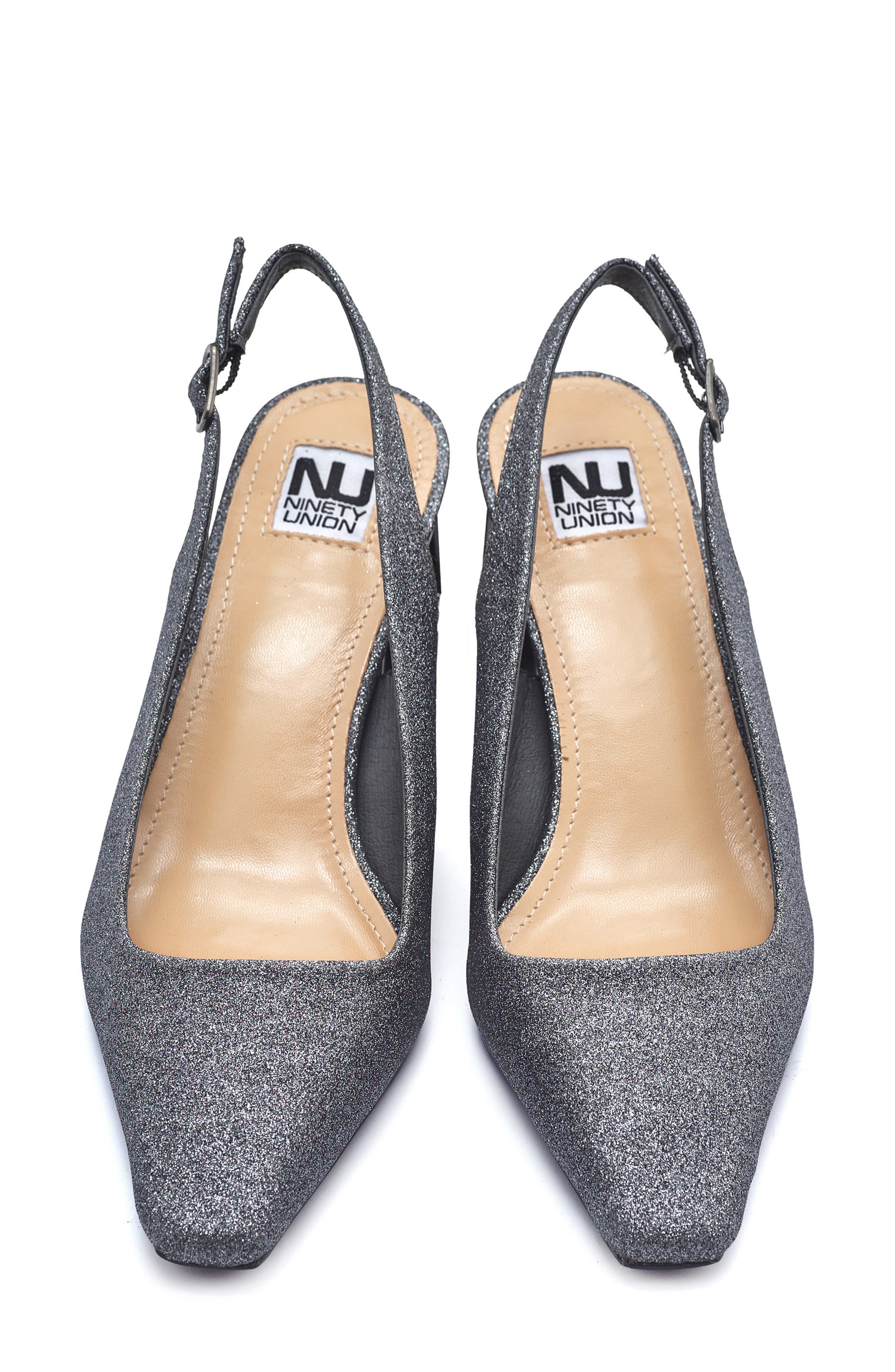NINETY UNION Boca Slingback Pump, Alternate, color, Pewter