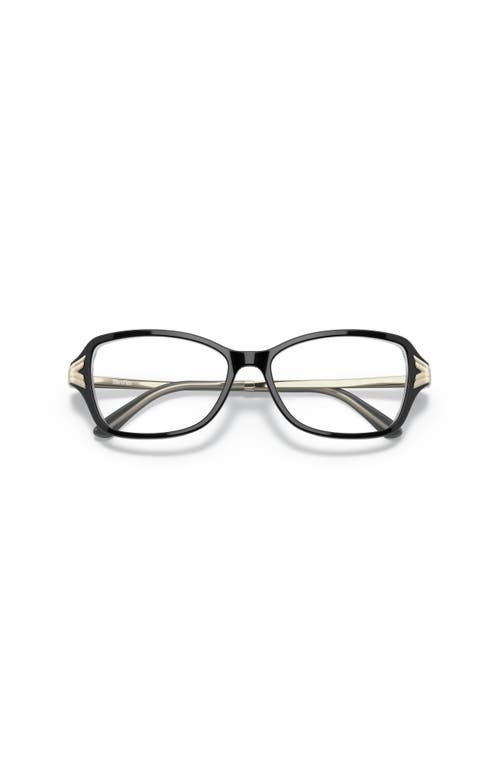 Sferoflex 54mm Butterfly Optical Glasses In Black