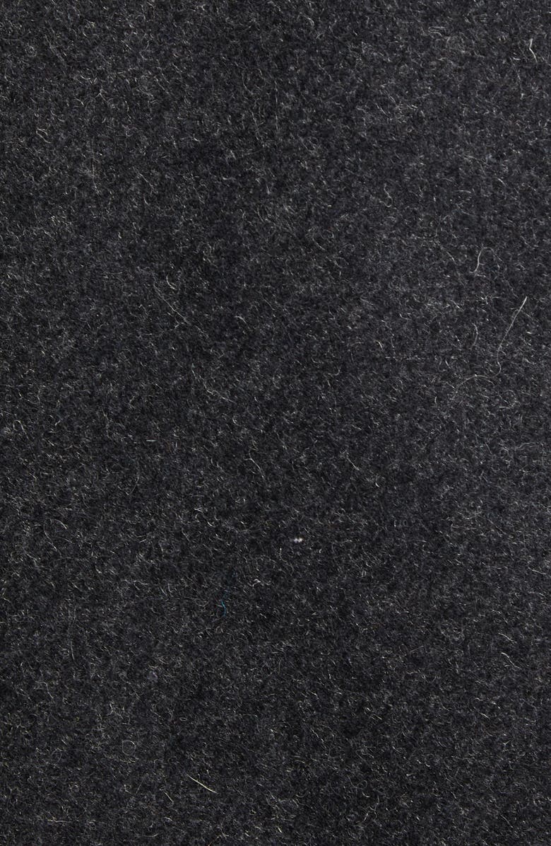 TOTEME Broad Double Breasted Recycled Wool Blend Coat, Alternate, color, Charcoal Melange