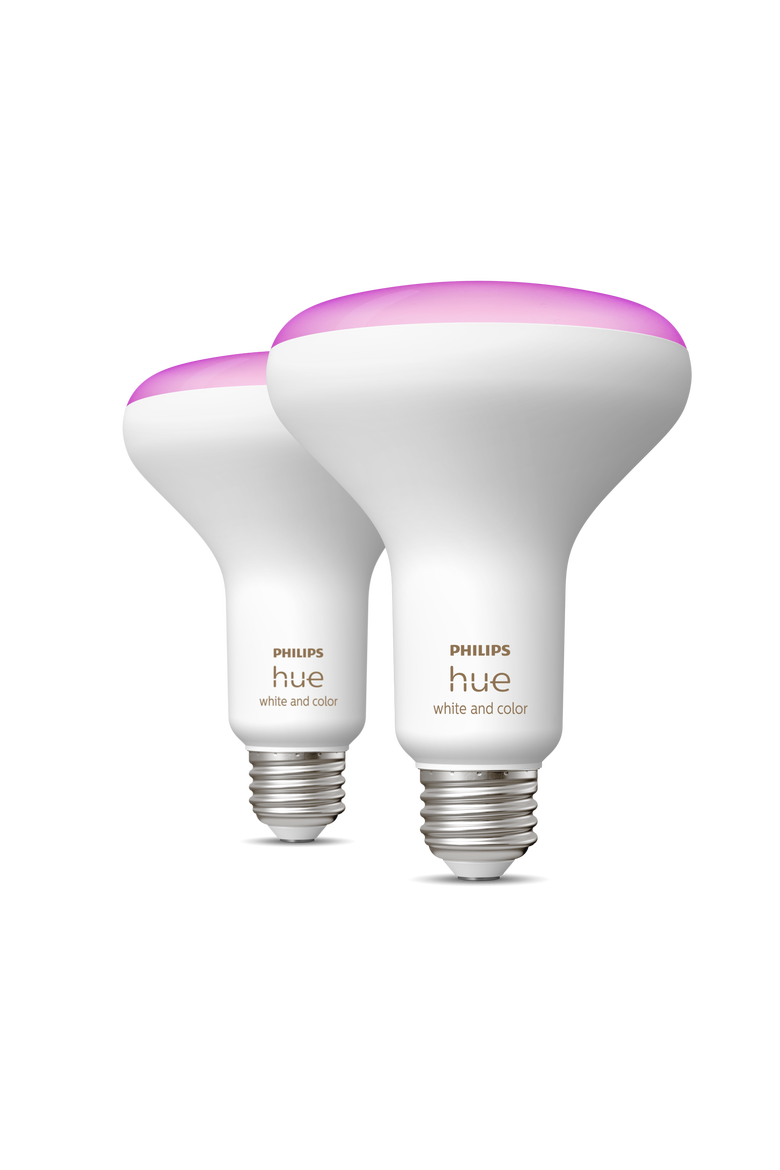 White Color Ambiance BR30 E26 Smart Light Bulbs 2-Pack, Alternate, color, None