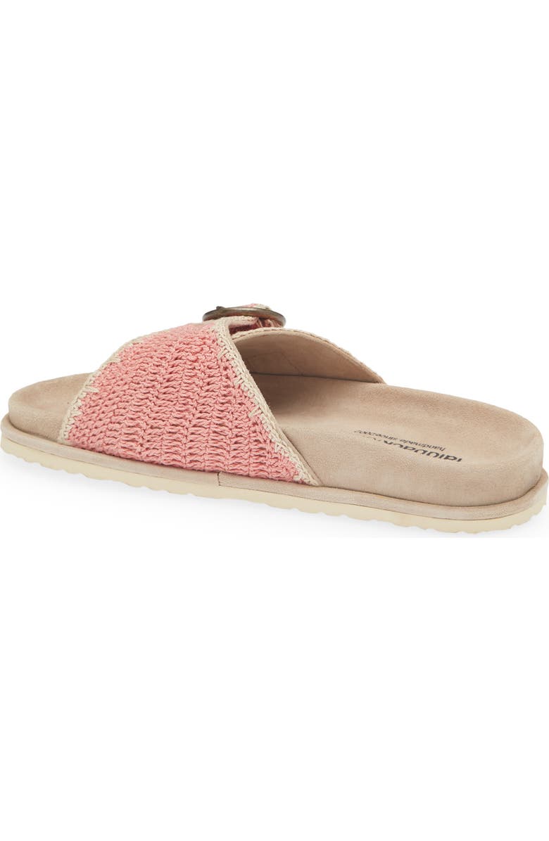 Laidback London Reef Slide Sandal, Alternate, color, Rose / Natural