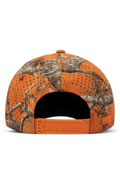 Melin X Realtree Odyssey Hydro Snapback Baseball Cap In Neo Camo