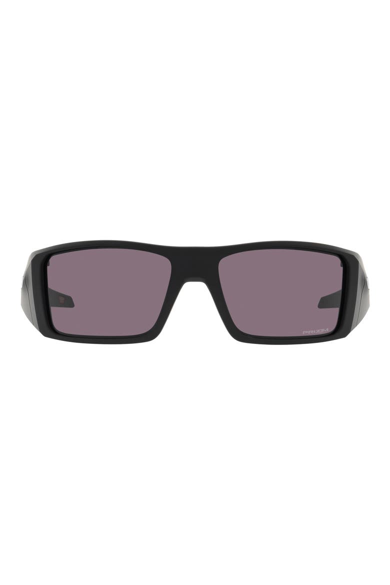 Heliostat 61mm Prizm™ Rectangular Sunglasses, Main, color, MATTE BLACK