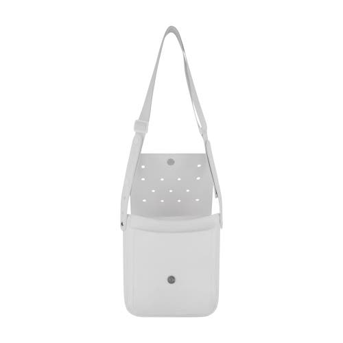 Crocs Classic Crossbody With Front Flap In White