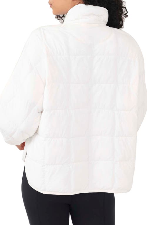 Free People Fp Movement Pippa Packable Puffer Jacket In White