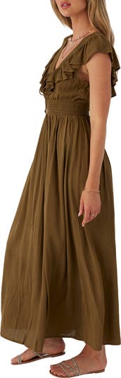 Nolee Ruffle Maxi Dress