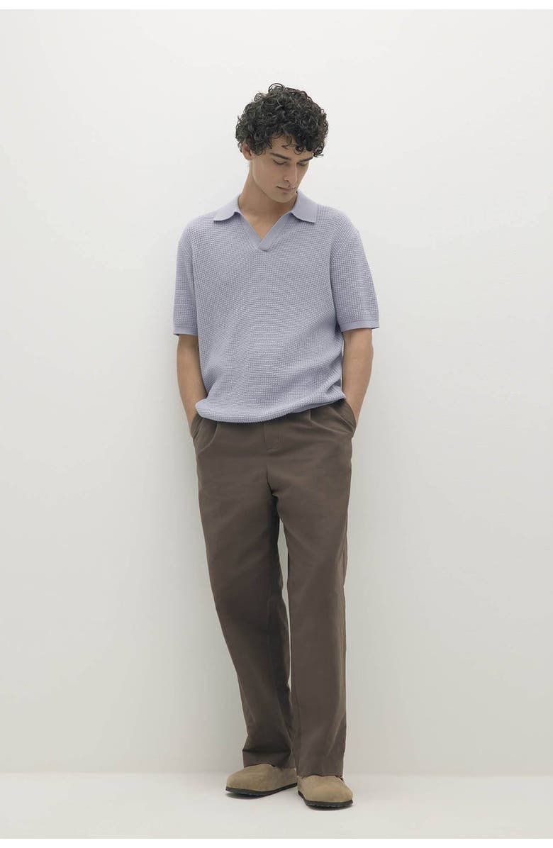 NAKED CASHMERE Chase Polo, Main, color, Blue Fog