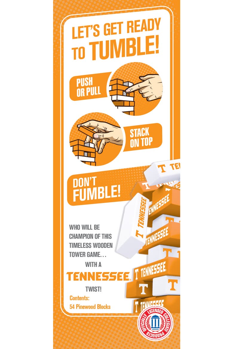 Tennessee Volunteers Tumble Tower, Alternate, color, Multicolor