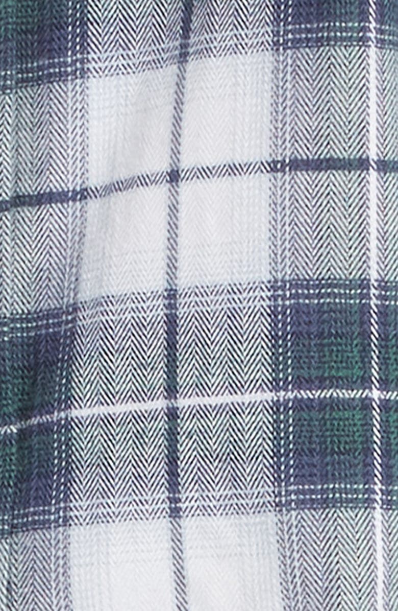 Splendid Plaid Flannel Shirt & Corduroy Cargo Pants Set, Alternate, color,