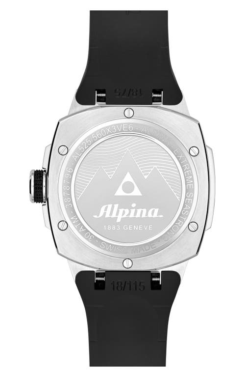 Alpina Seastrong Diver Extreme Automatic 40mm In Silverone